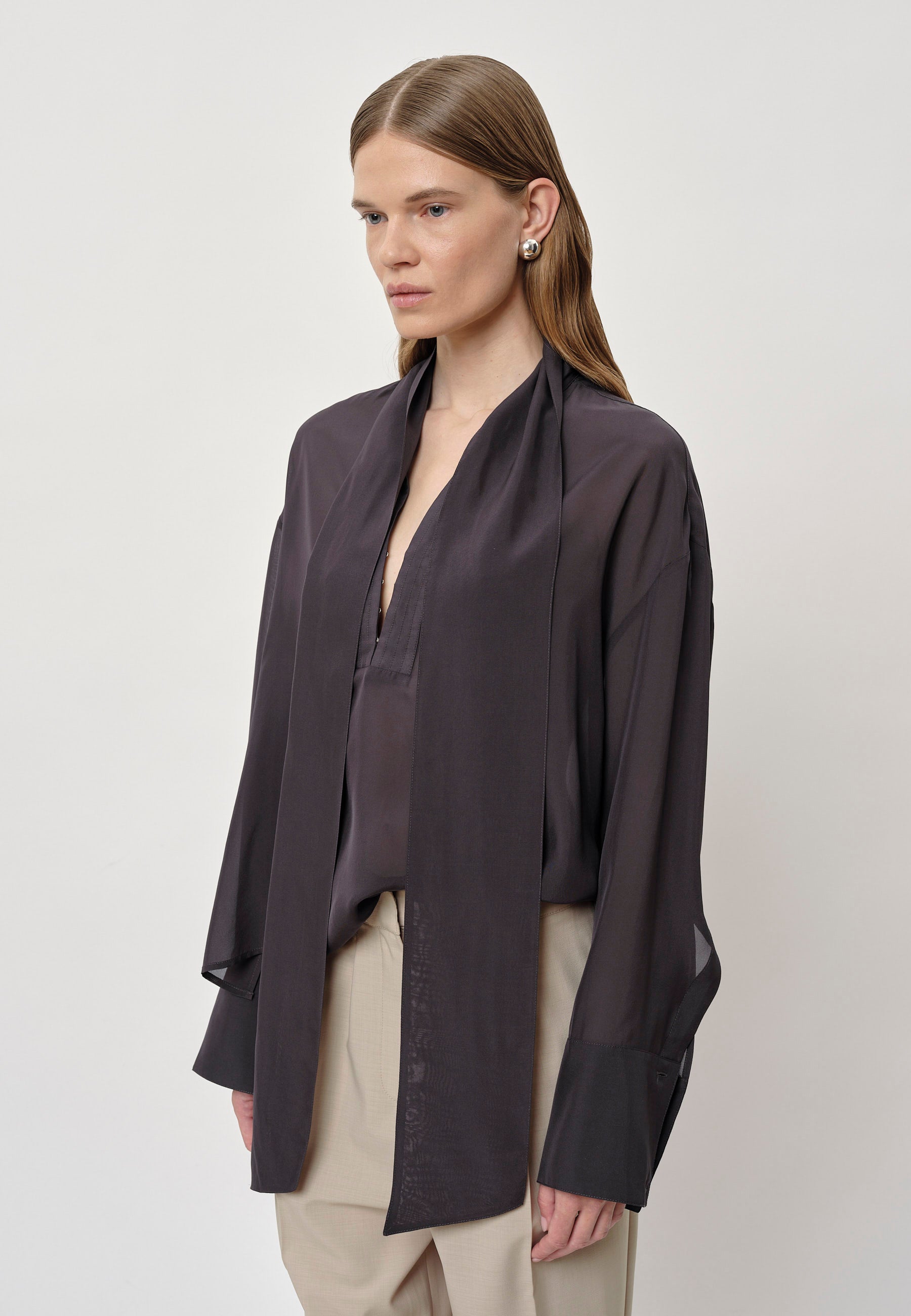 Prudence Blouse, Steel