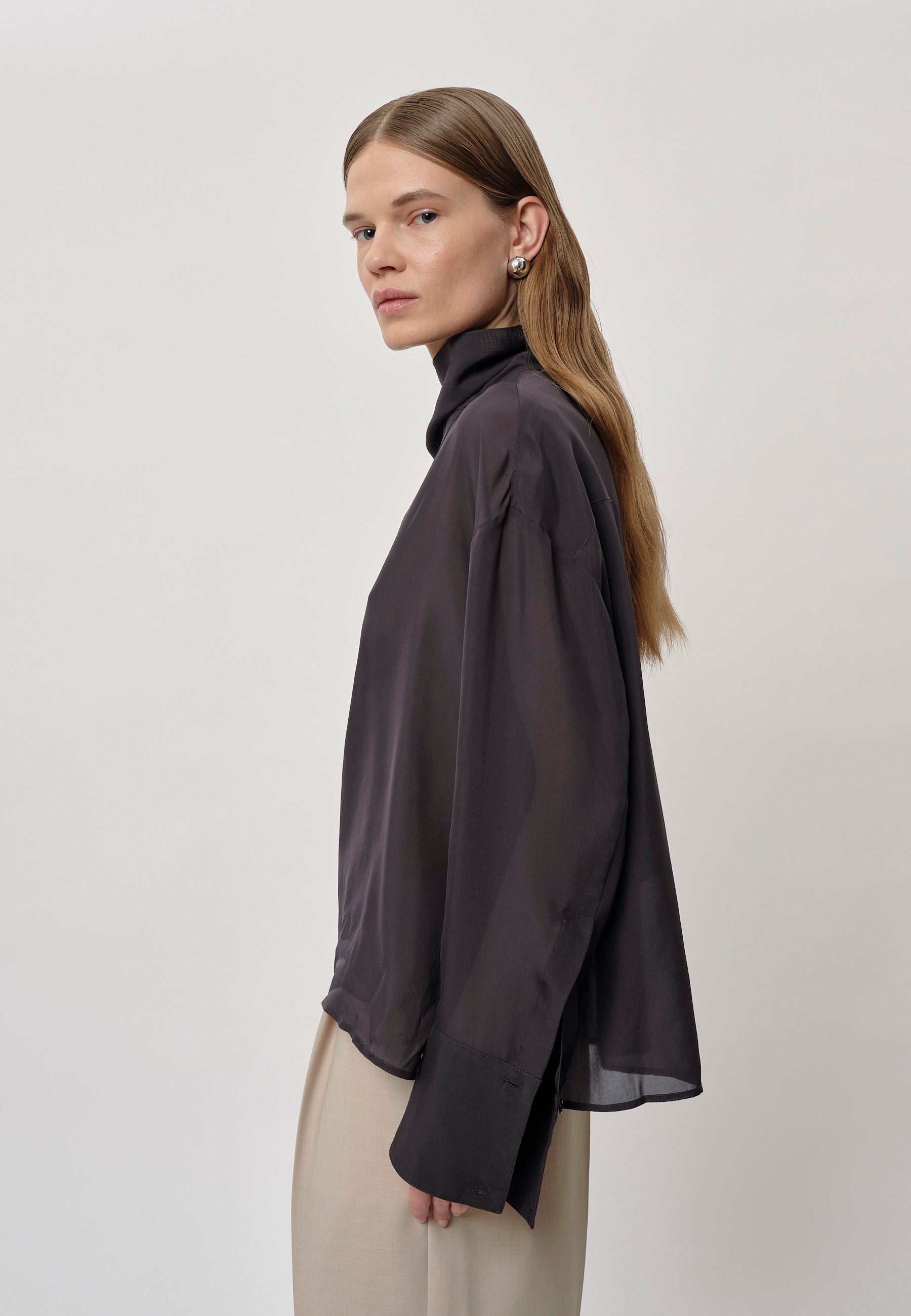 Prudence Blouse, Steel