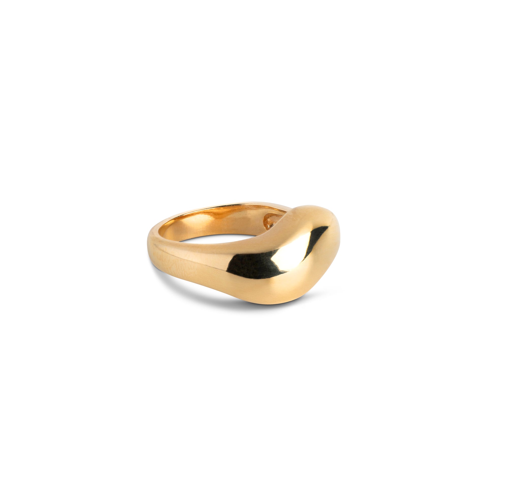 Ring, Agnete Large, Gold