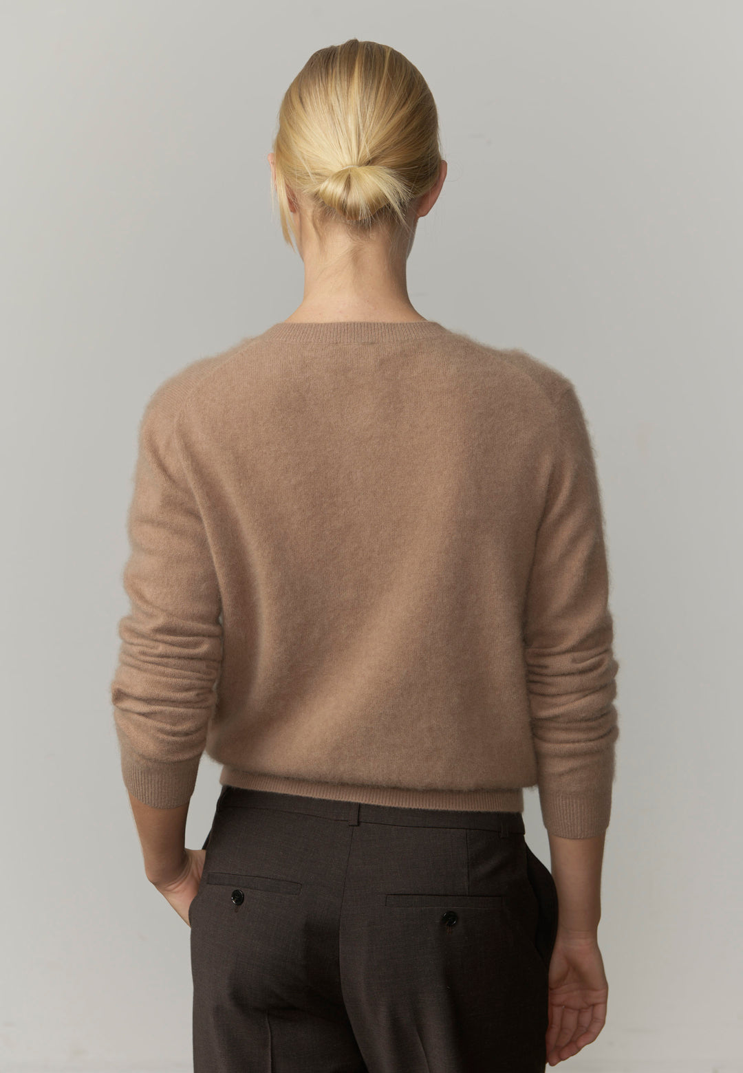 Roselle Knit Cardigan - Croissant