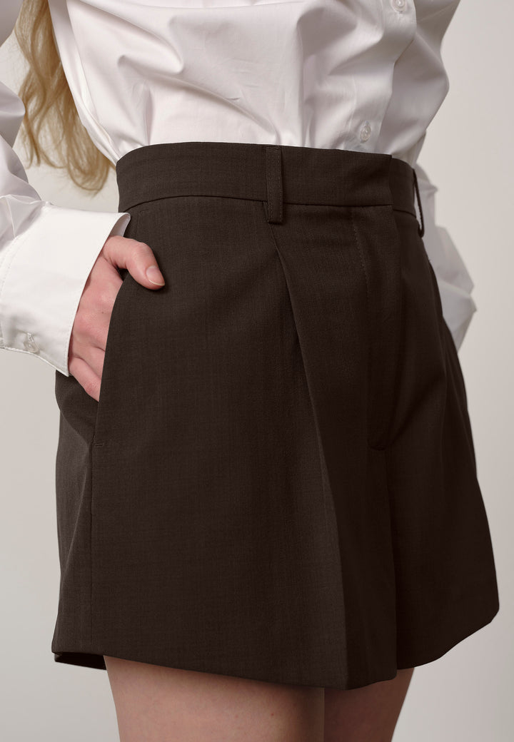 Runi Shorts - Coffee Brown
