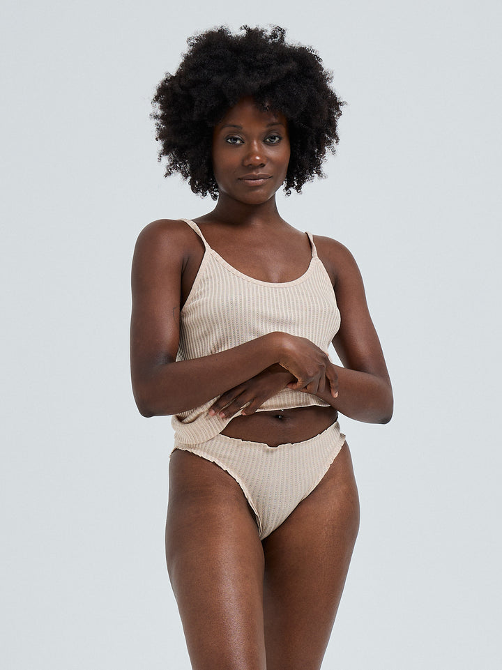 Silky Briefs 2-Pack, Beige