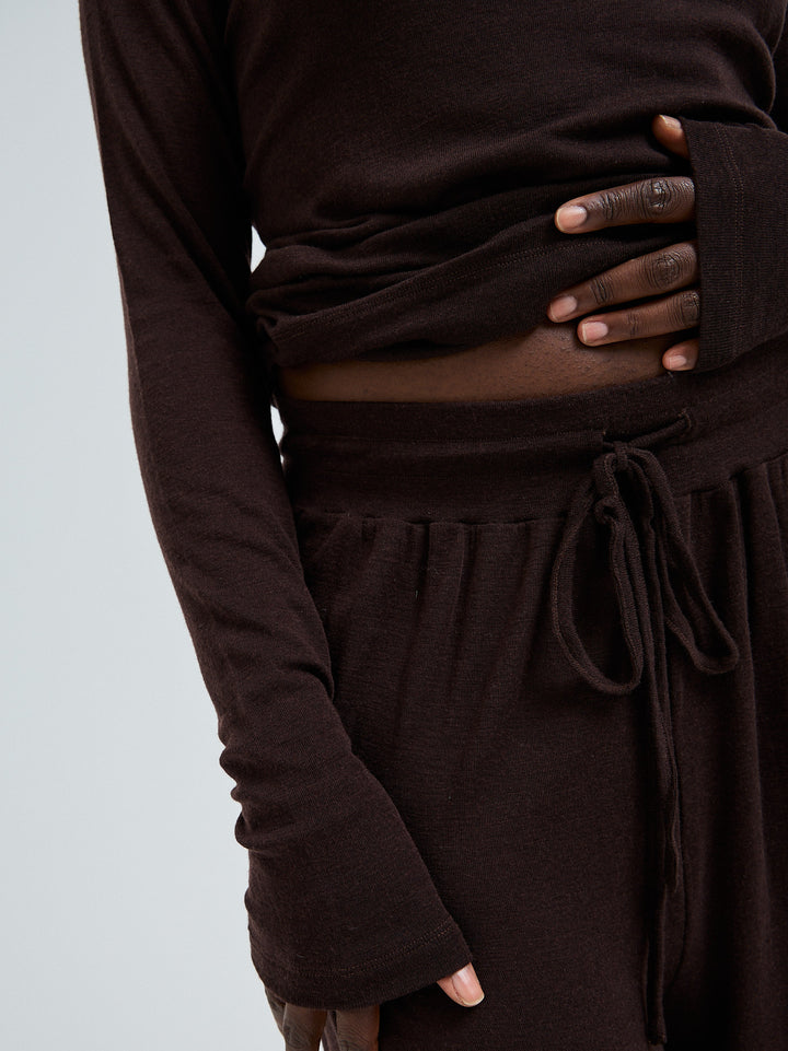 Woolen Barbera - Dark Brown