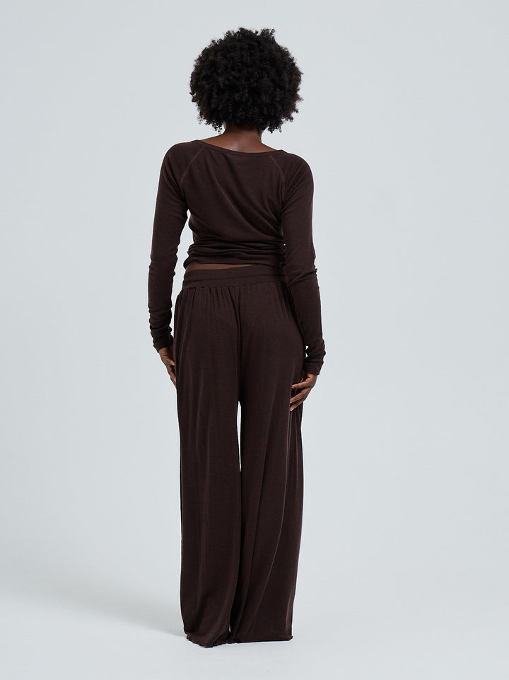 Woolen Barbera - Dark Brown