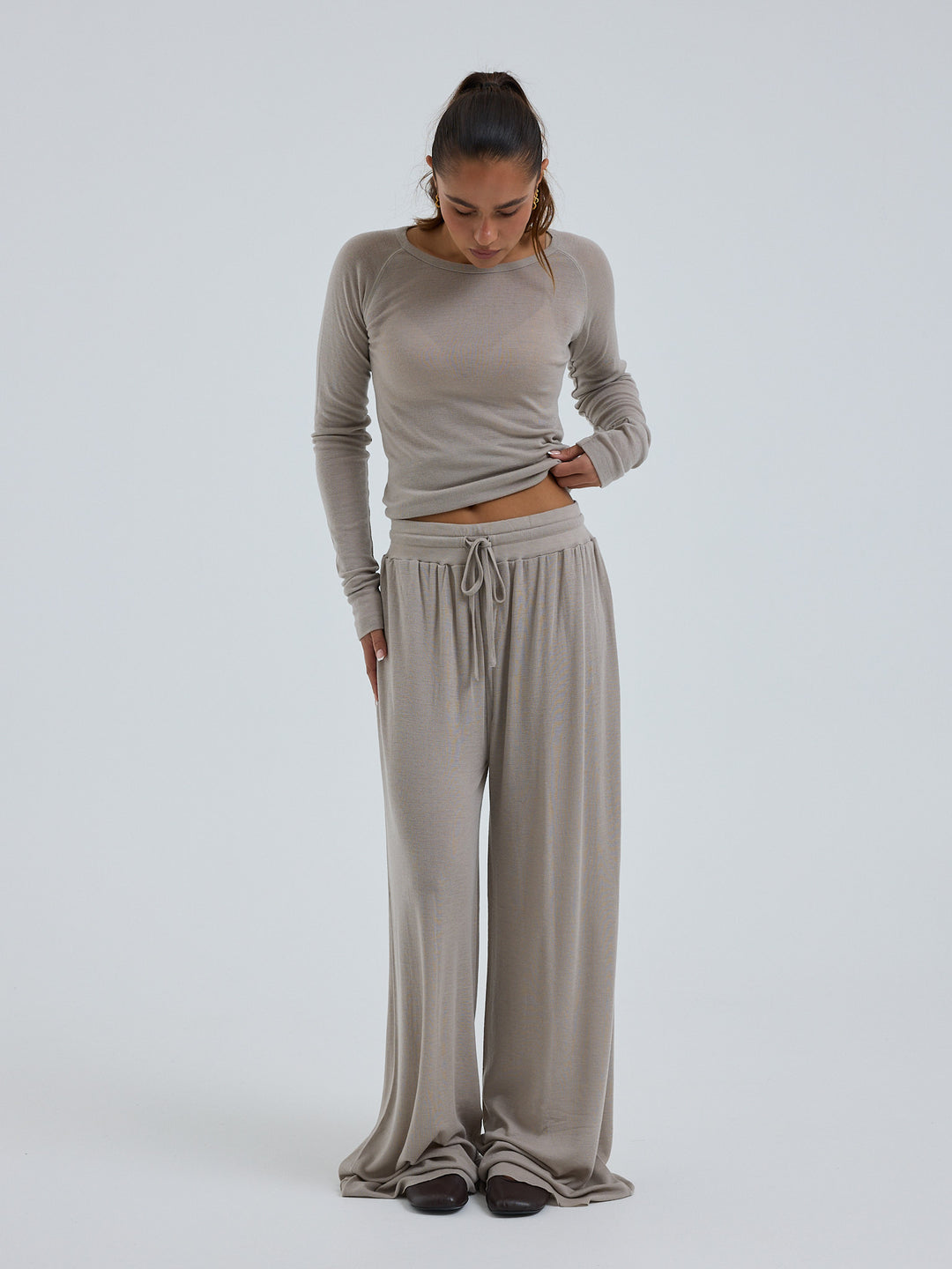 Woolen Barbera, Beige