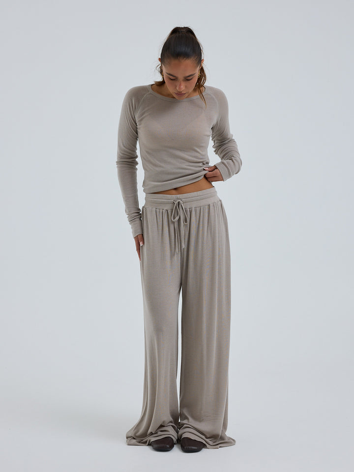 Woolen Barbera, Beige