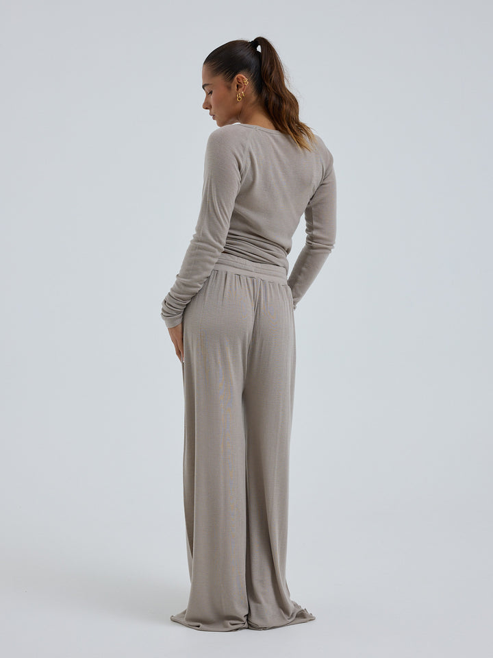 Woolen Barbera, Beige