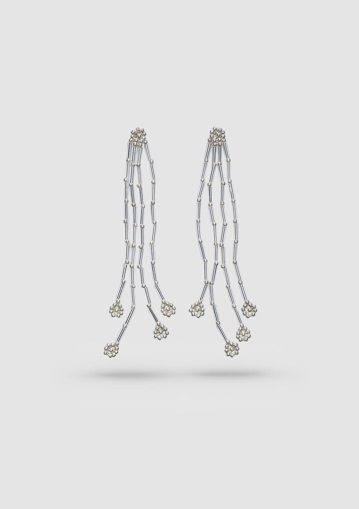 Drop Ear Sticks - Silver