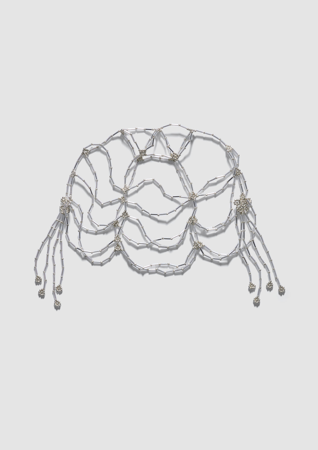 Handmade Headpiece - Silver