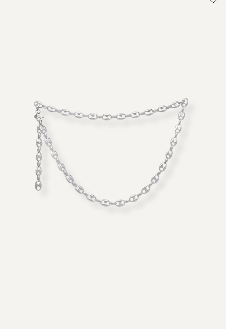 Bellora Belly Chain - Silver