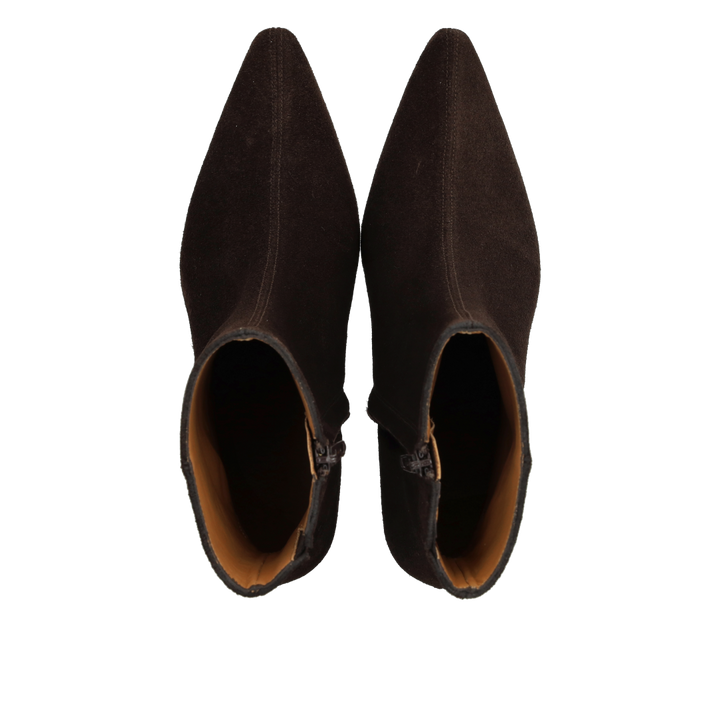 Ankle Boots Pointed - Brown