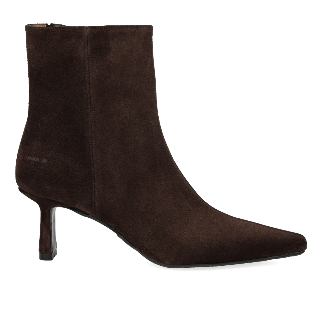 Ankle Boots Pointed - Brown