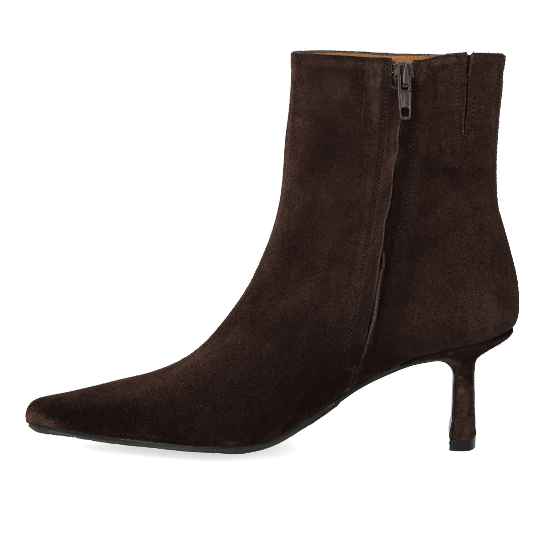 Ankle Boots Pointed - Brown