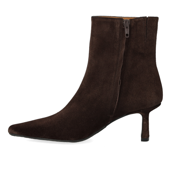 Ankle Boots Pointed - Brown