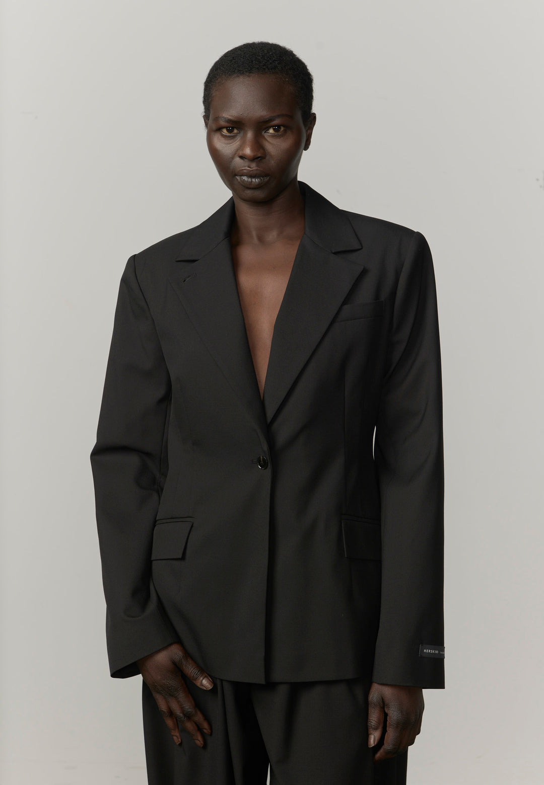 Shelia Fitted Blazer - Black
