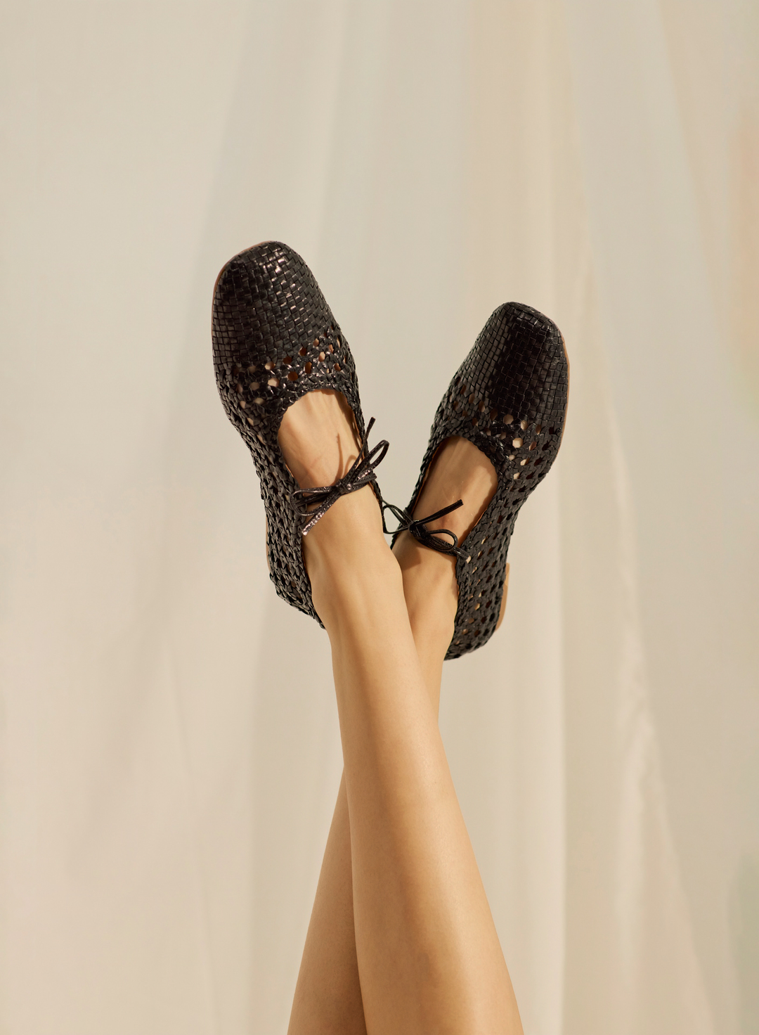 Braided Ballerina, Black