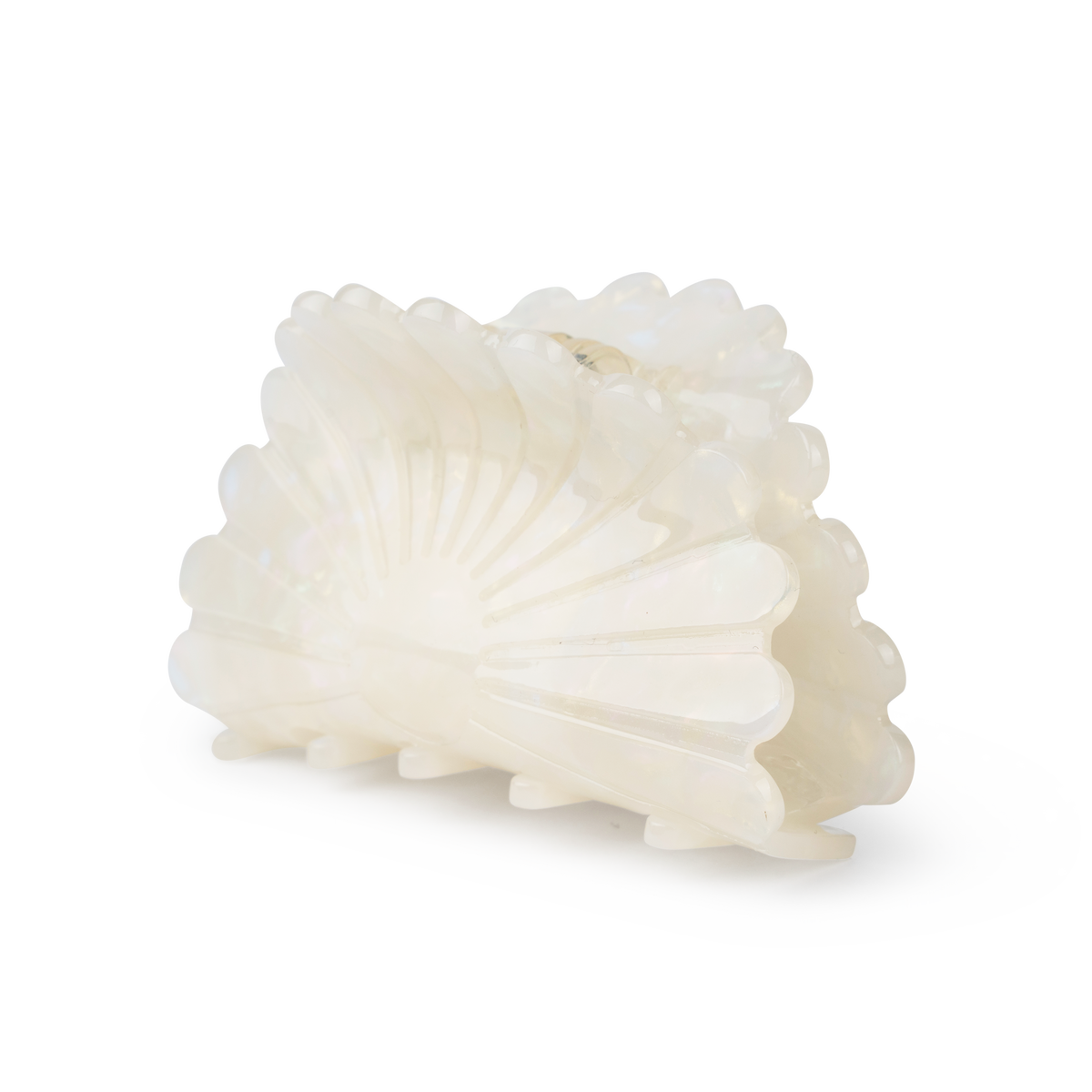 Solvej Milky Hair Grip, White