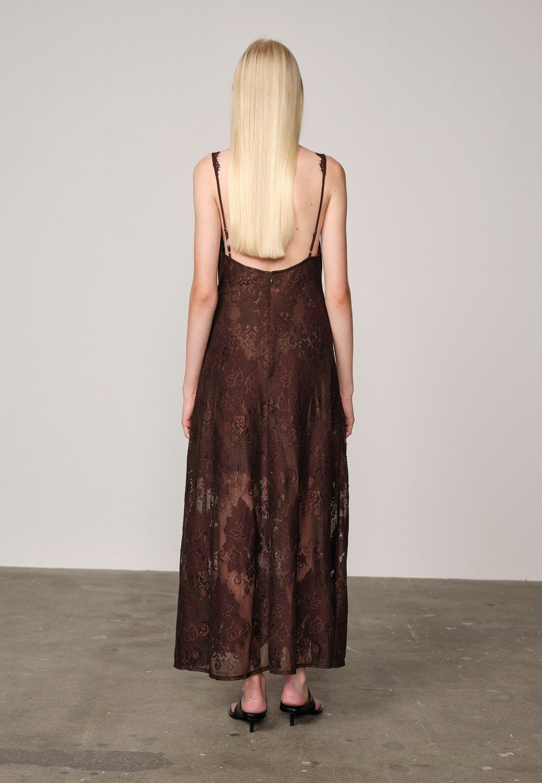 Sorey Dress, Java Brown