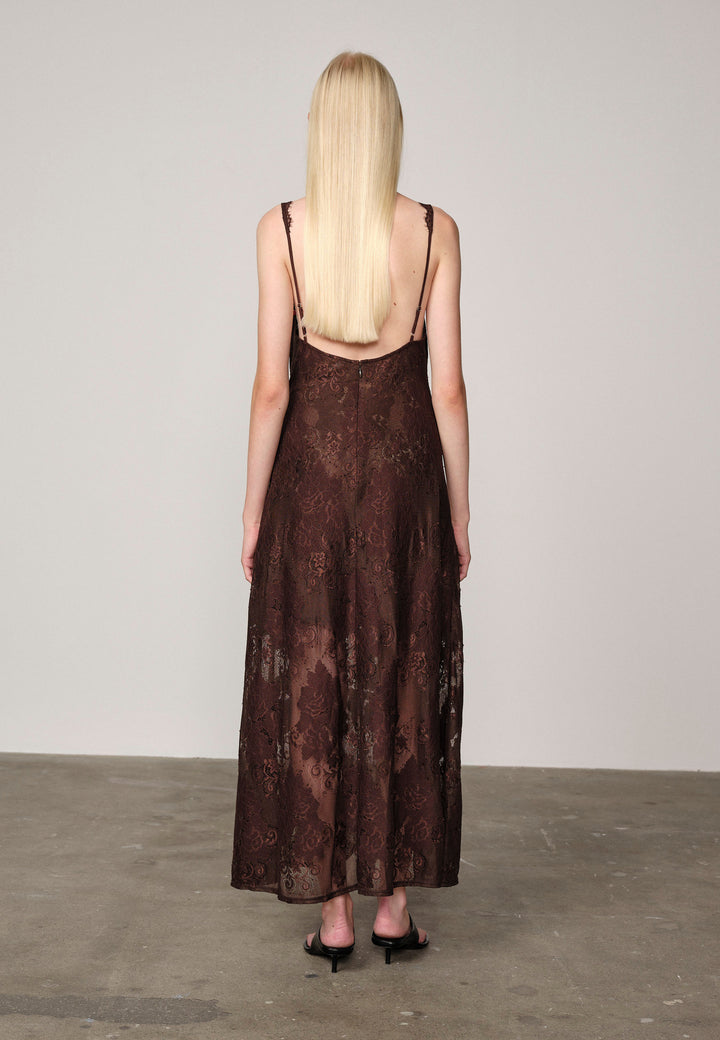 Sorey Dress, Java Brown