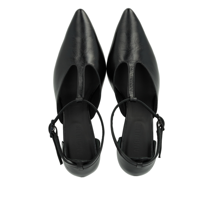 T-bar pumps - Black
