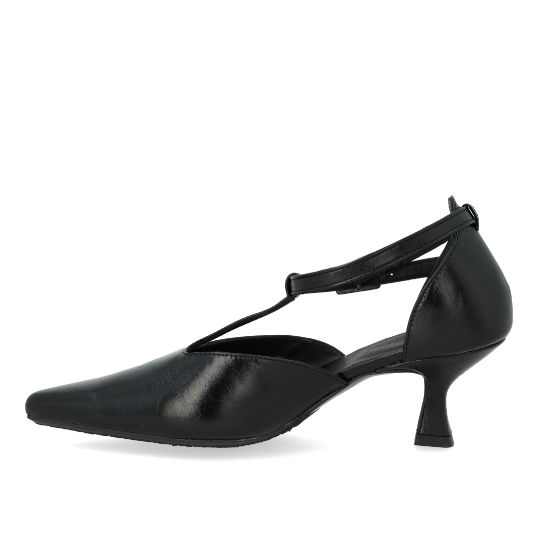 T-bar pumps - Black
