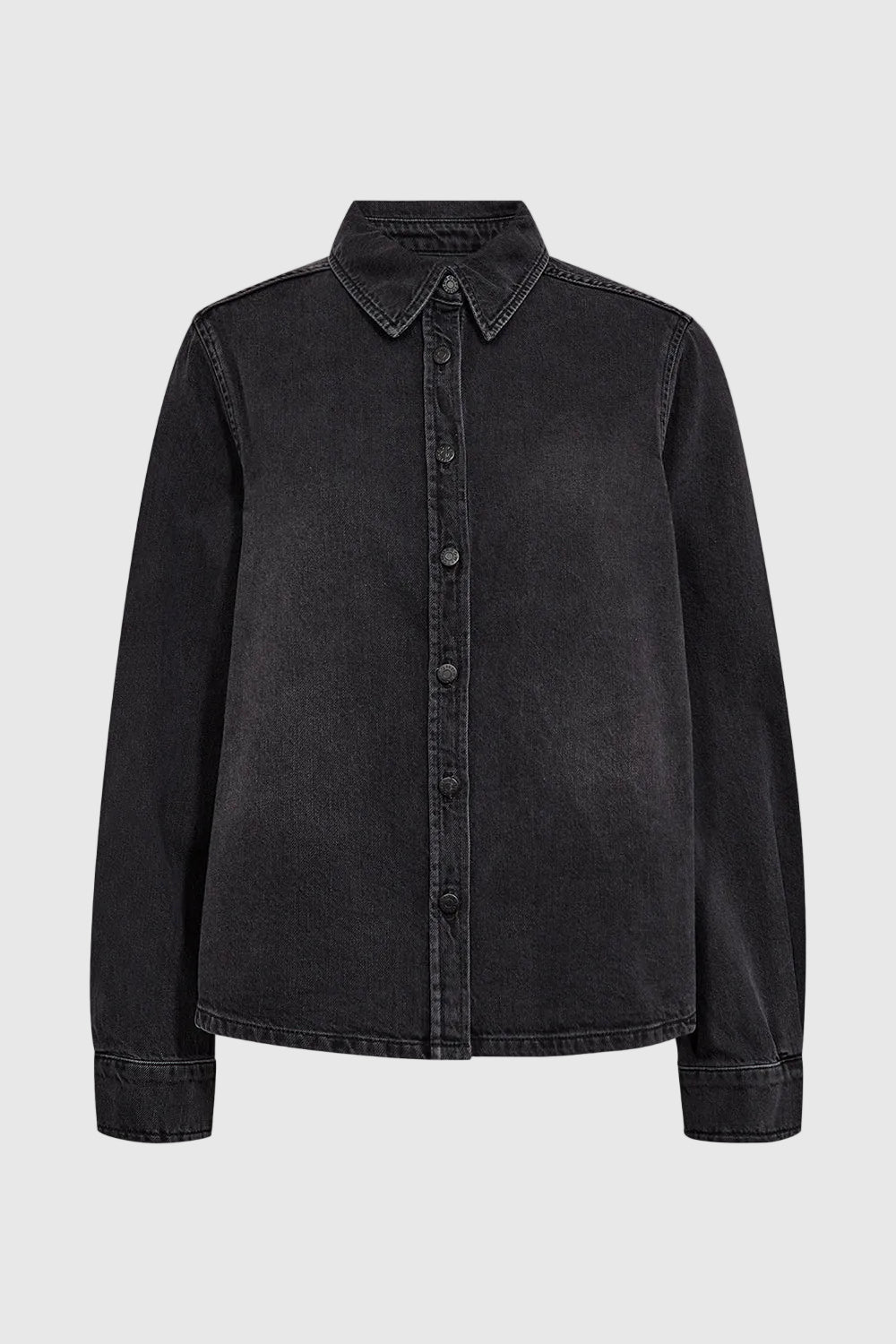 Ellen Denim Shirt Wash Milano Black