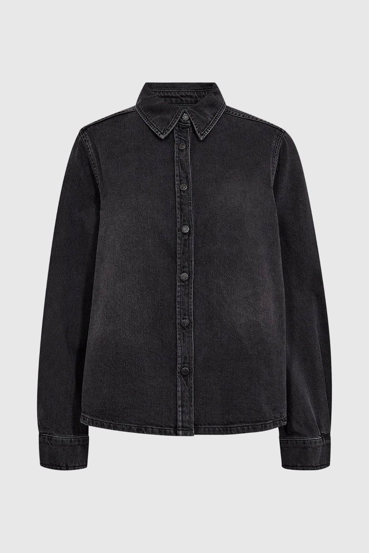 Ellen Denim Shirt Wash Milano Black