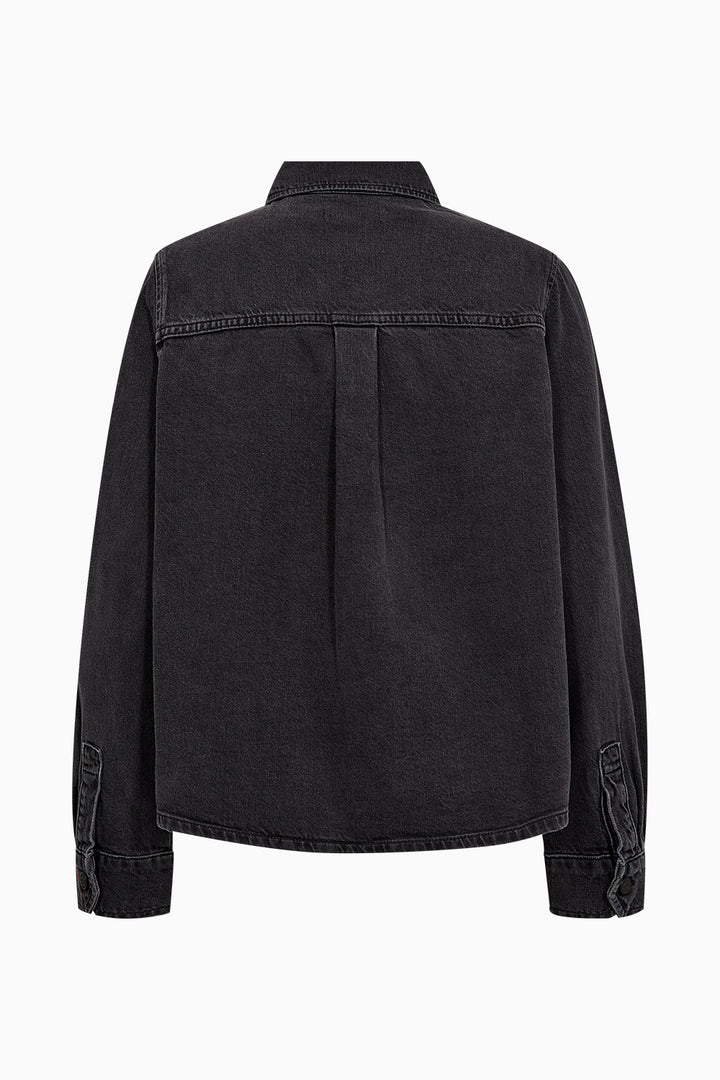 Ellen Denim Shirt Wash Milano Black