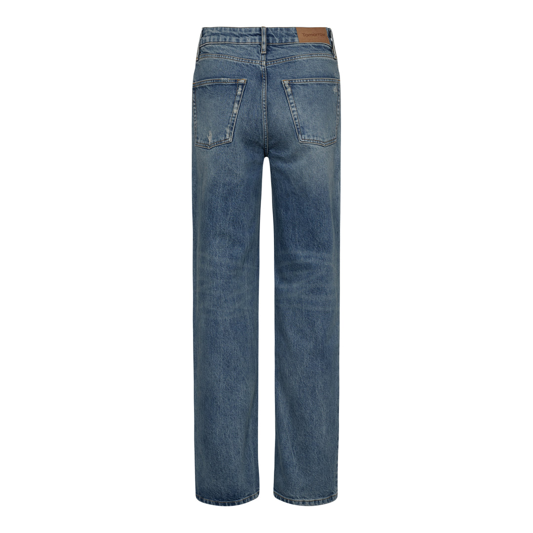 Brown Straight Jeans, Long Beach