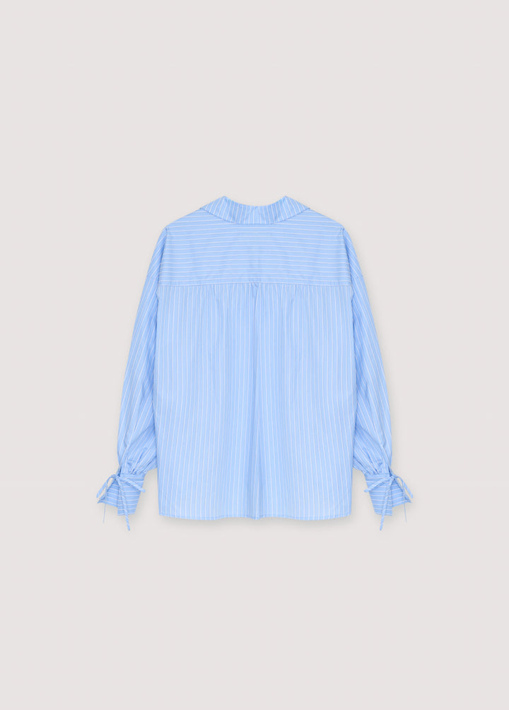 Aura Blue Stripe Shirt