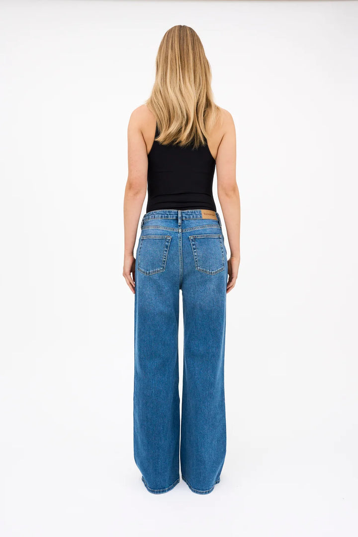 Aimee Loose Flare - Dark Iowa