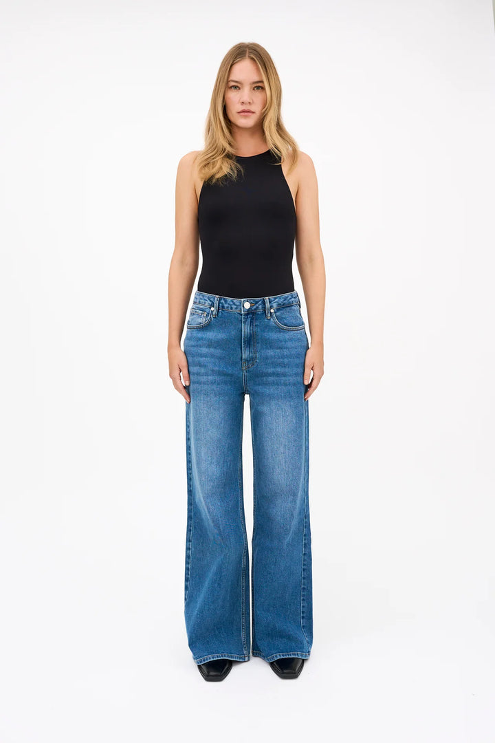 Aimee Loose Flare - Dark Iowa
