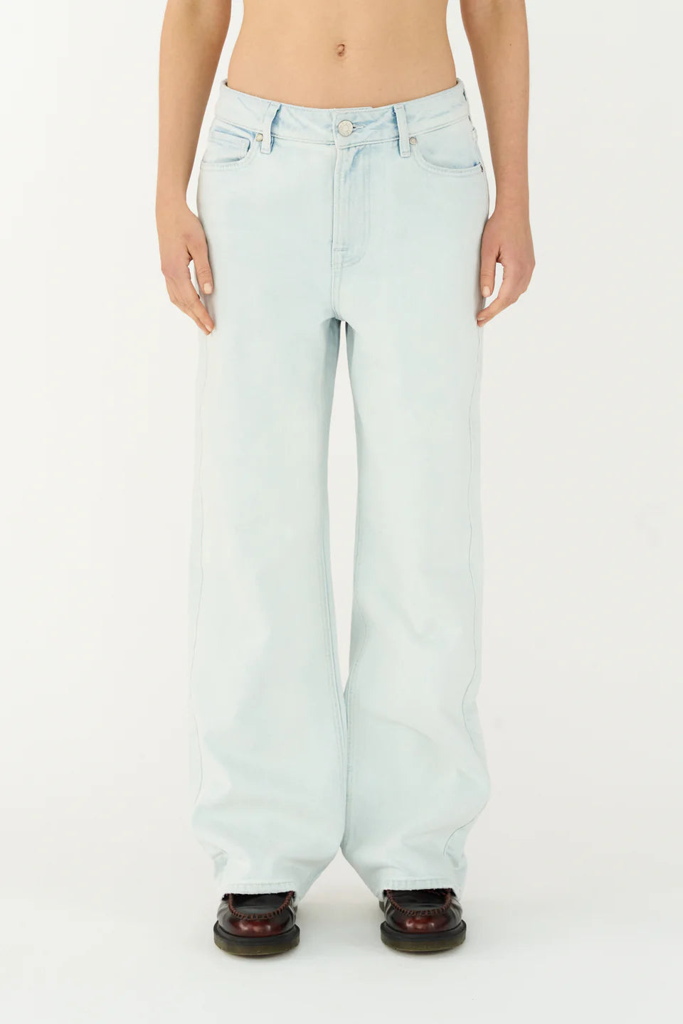 Brown Jeans Wash Palm Spring