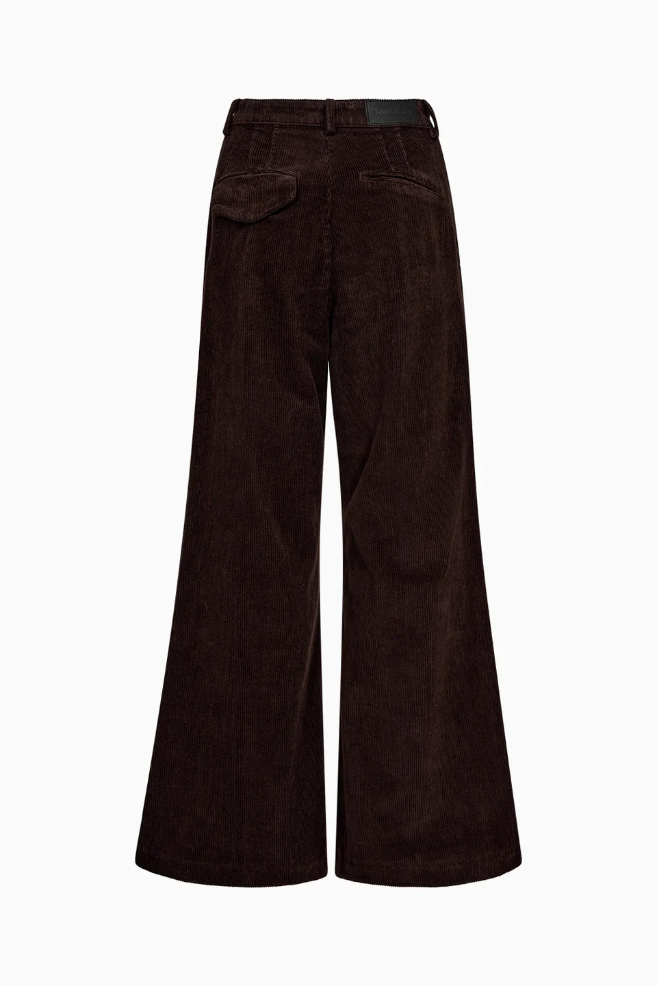 Ellen French Corduroy Pant - Black Coffee