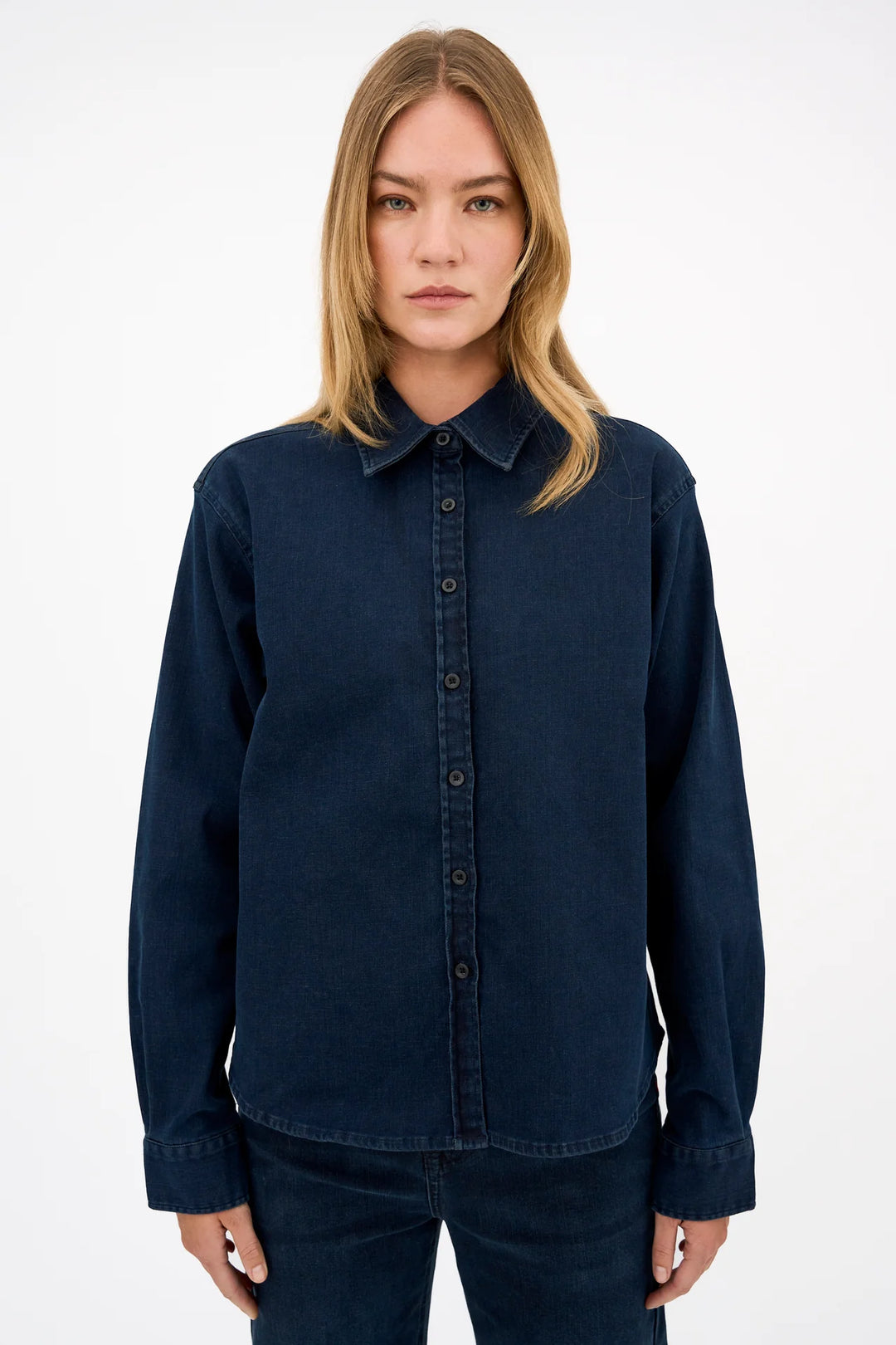 Ellen Denim Shirt - Austin
