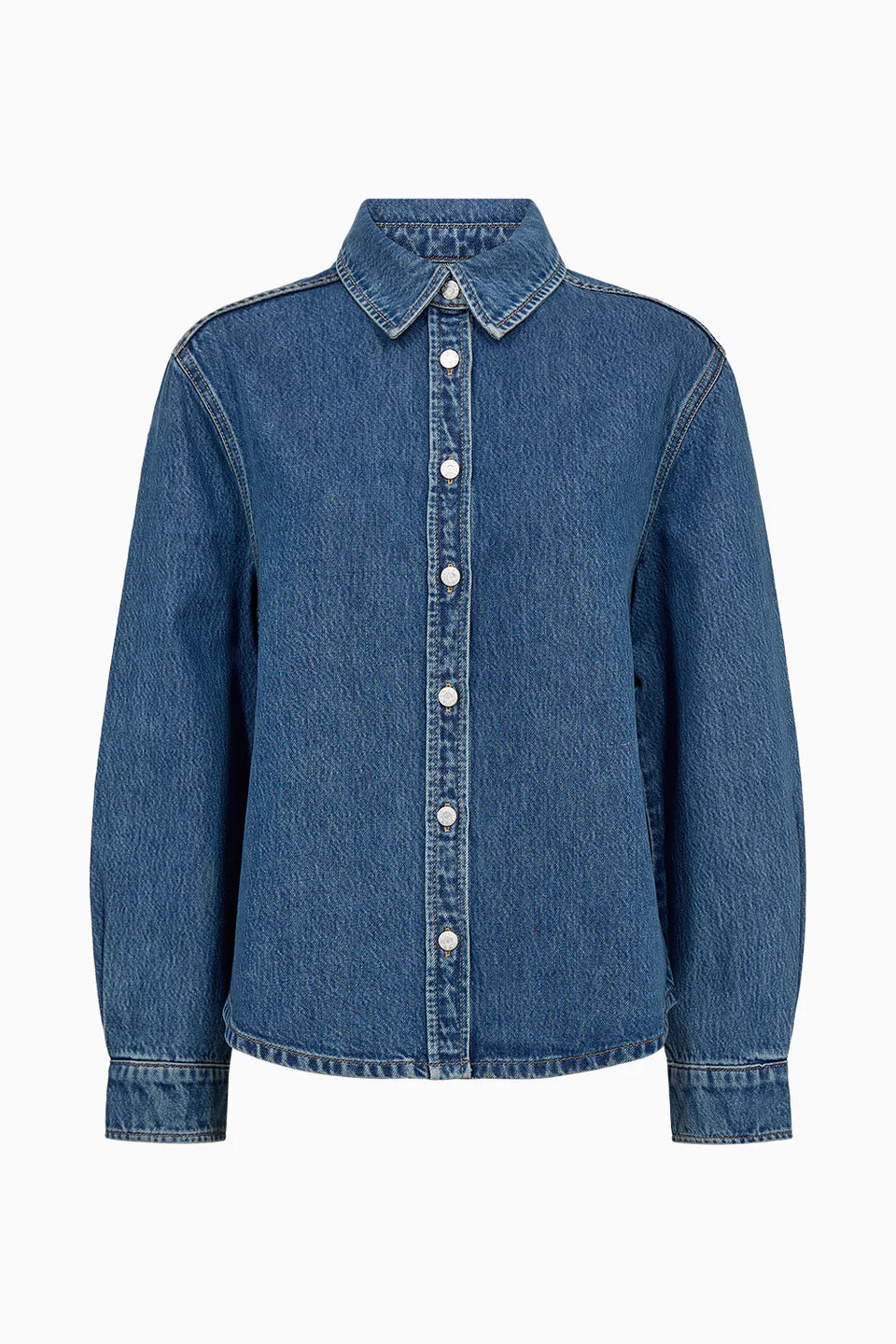 Ellen Denim Shirt, Denim wash