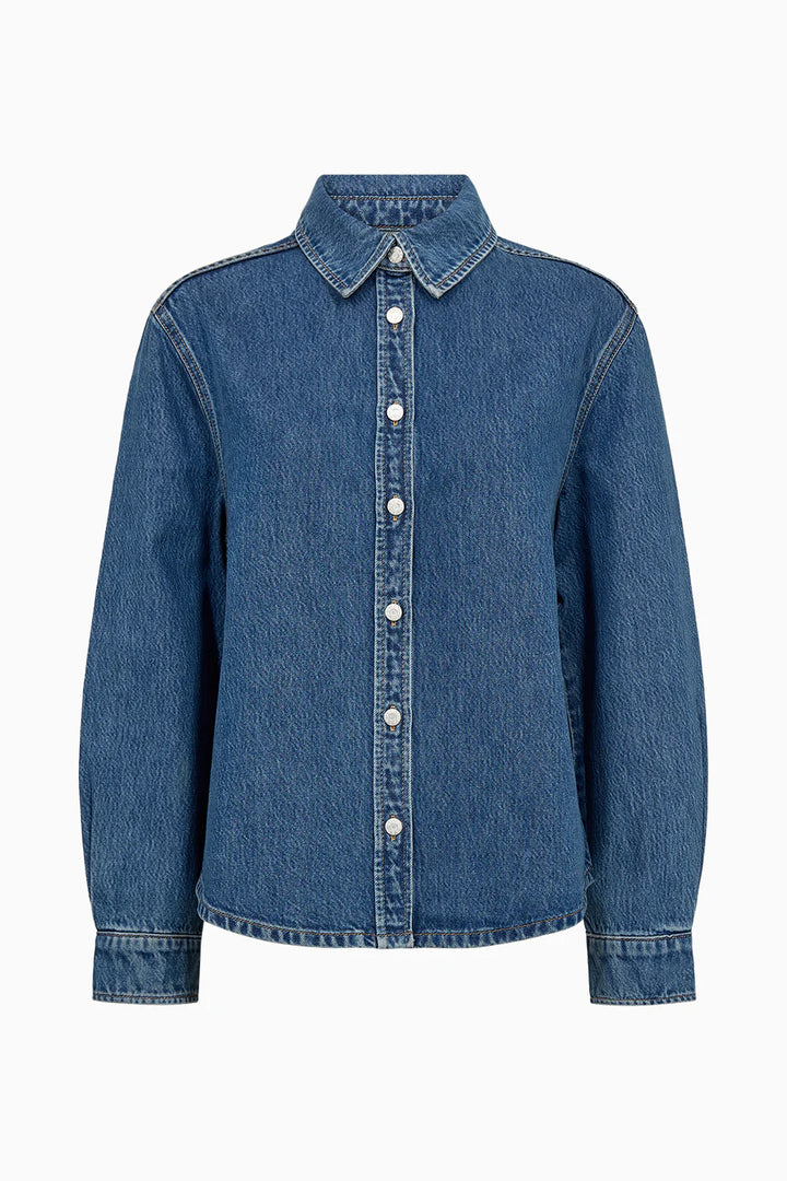 Ellen Denim Shirt, Denim wash