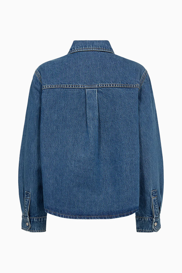 Ellen Denim Shirt, Denim wash