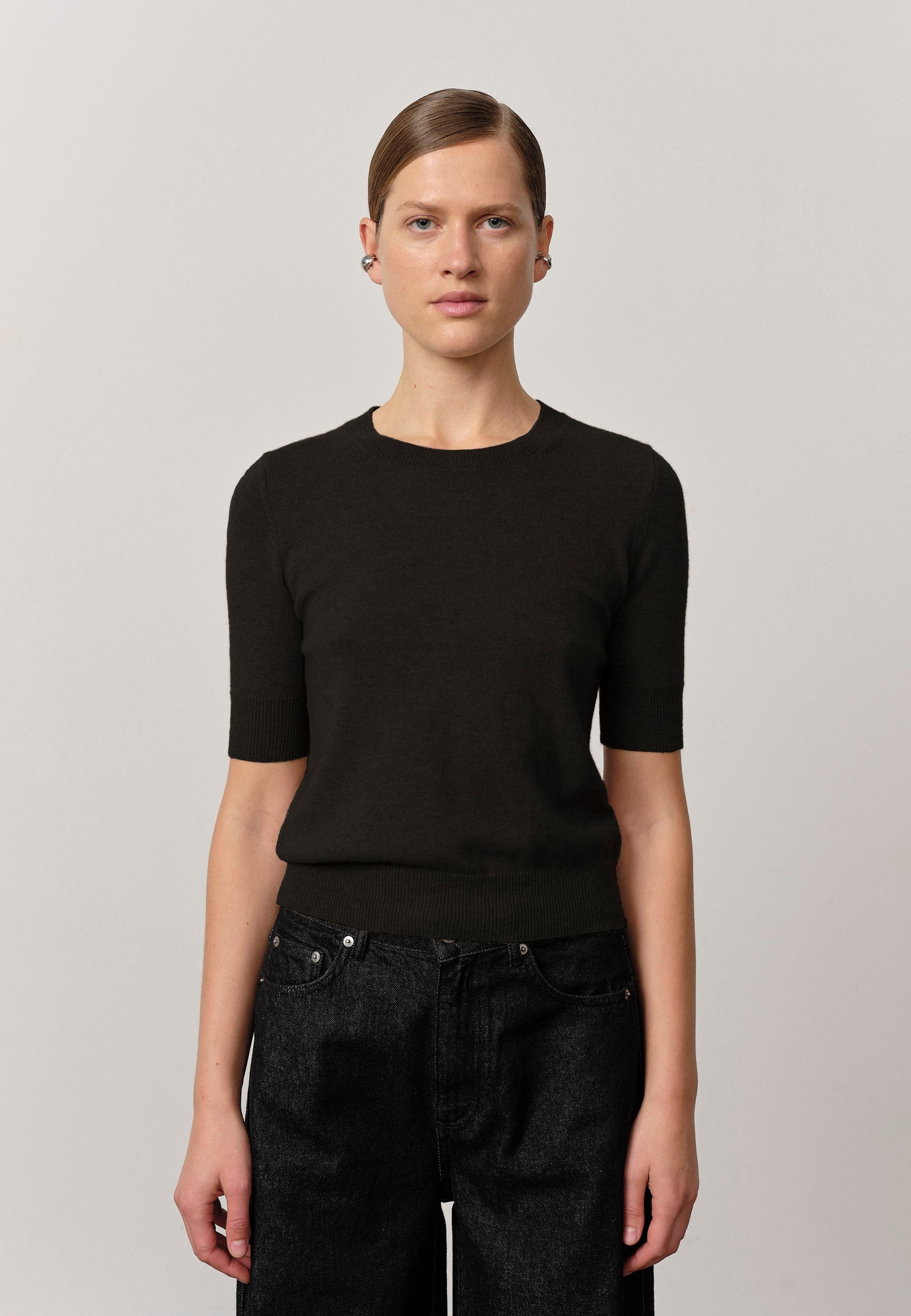 Therese Cashmere Knit Blouse