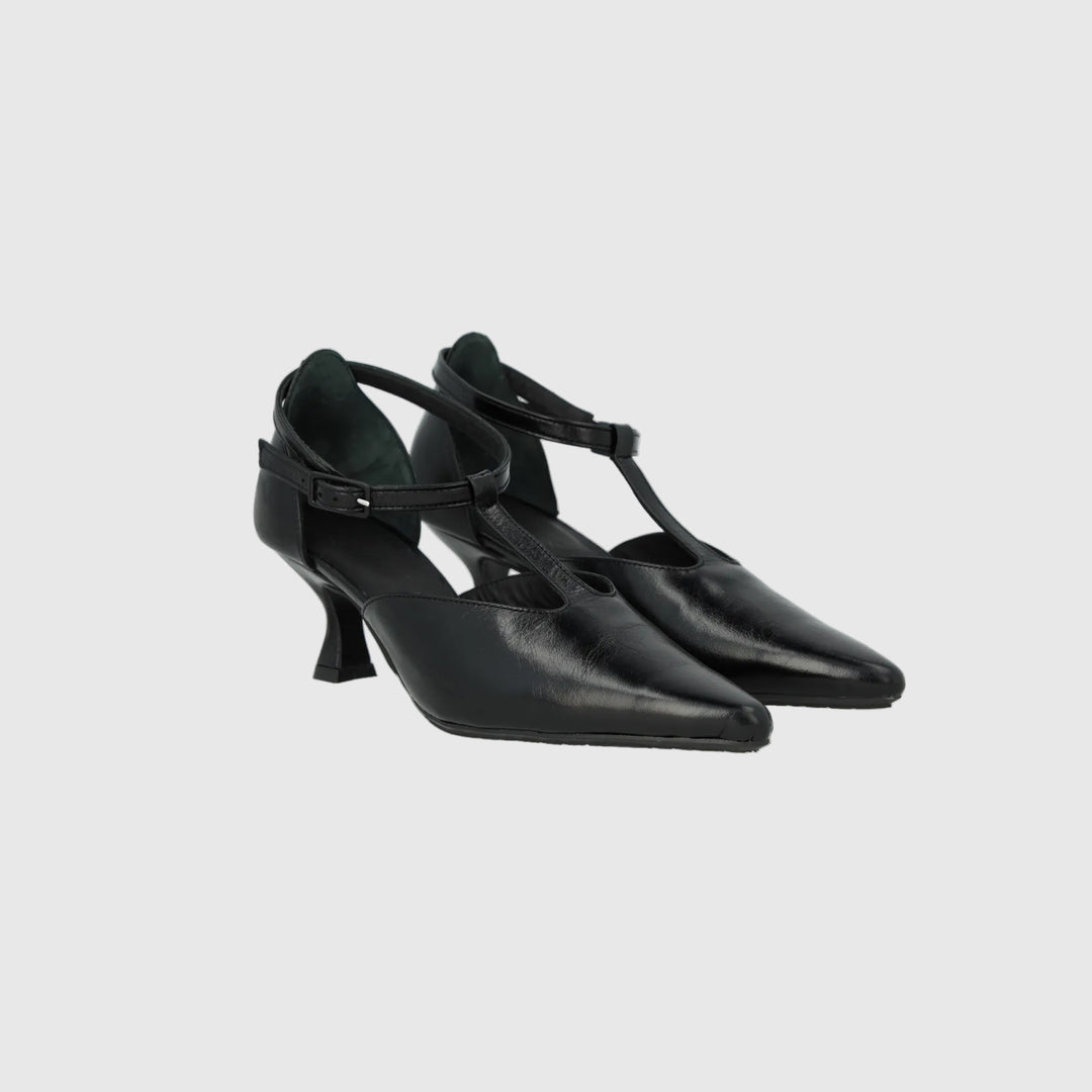T-bar pumps - Black