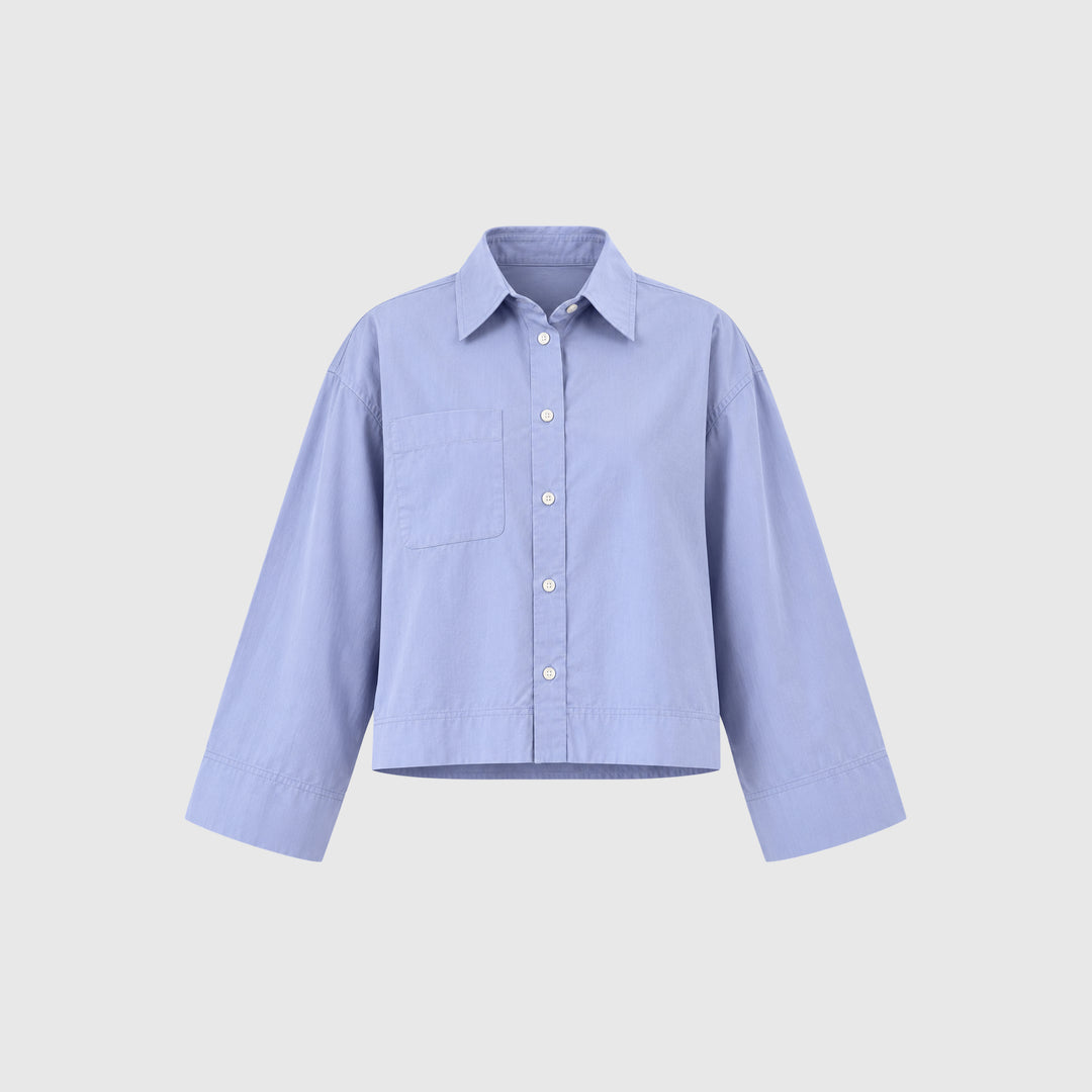Hong Shirt - Lilac / FORPÖNTUN