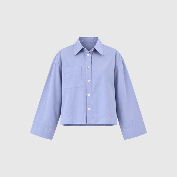 Hong Shirt - Lilac / FORPÖNTUN