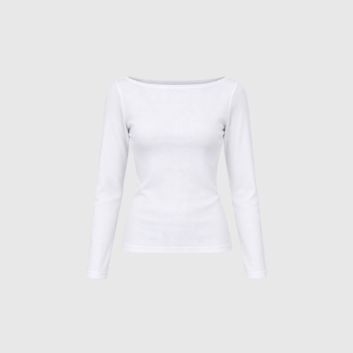 Madonna Long Sleeve - White / FORPÖNTUN
