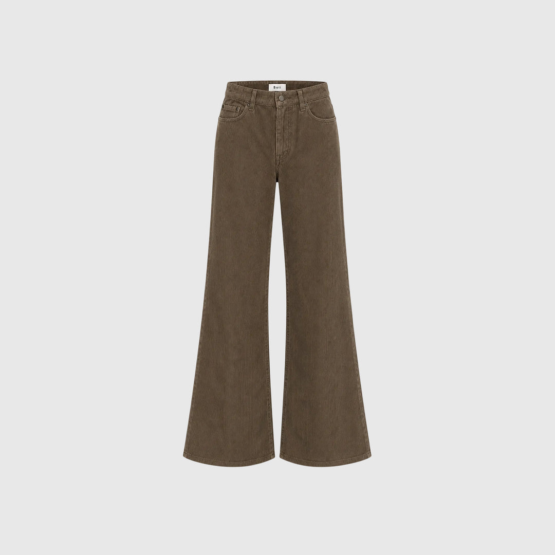 Zoey Corduroy Jeans - Cold Desert