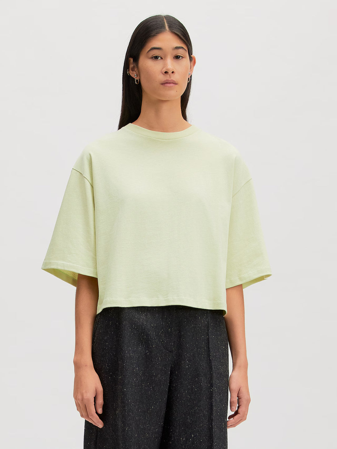 Enzo Boxy T-shirt, Lime