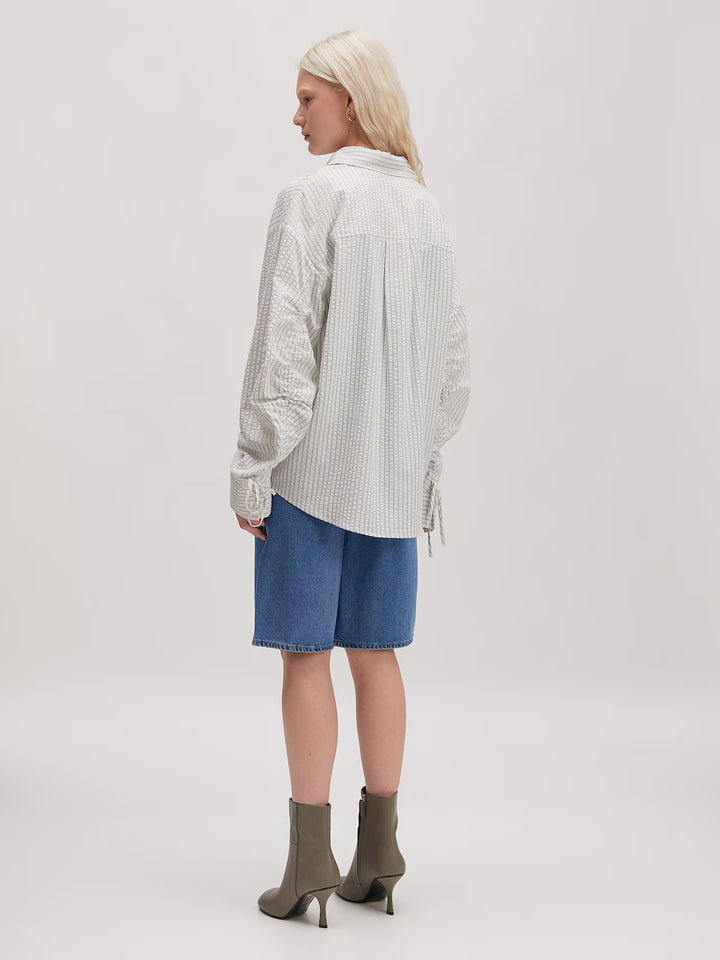 Hanni Shirt, Blue stripe