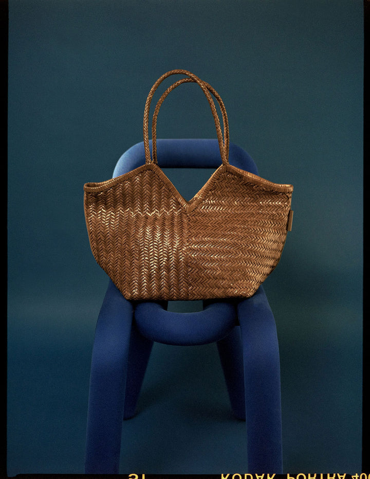 Humi Leather Bag, Taupe