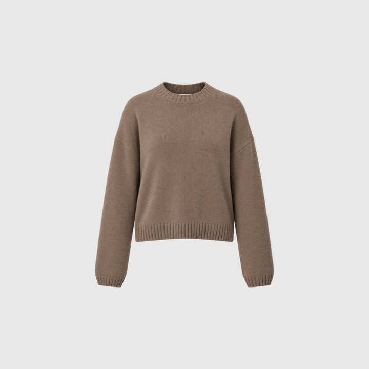 Constantine Cashmere Sweater - Croissant