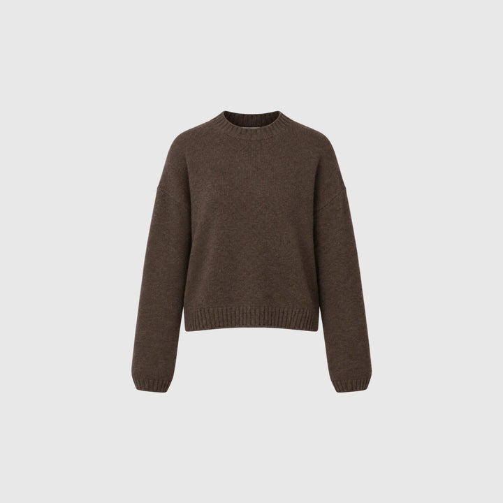 Constantine Cashmere Sweater - Brown Melange
