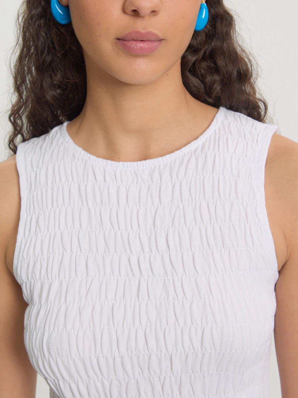 Merle Top - Optic White